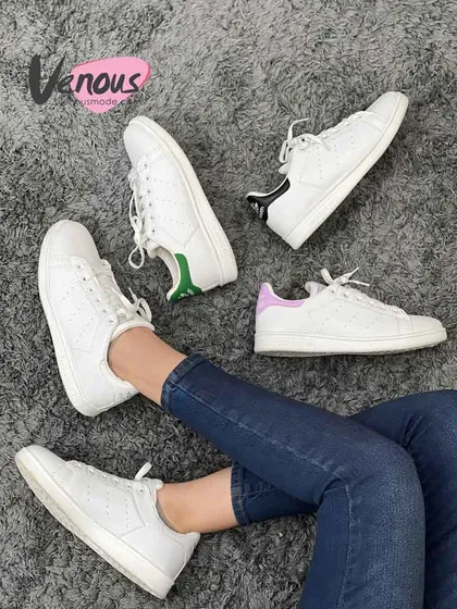 کتانی پشت رنگی STAN SMITH