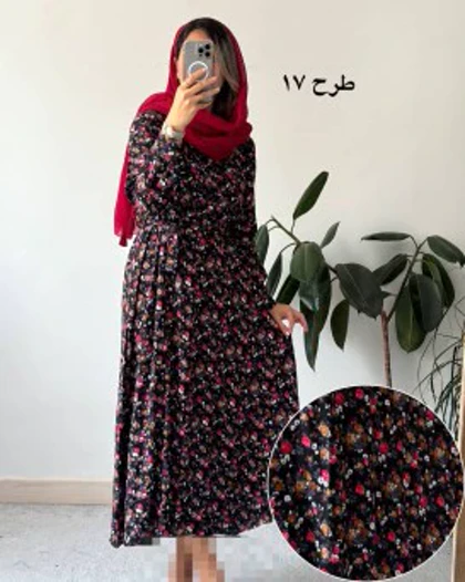 پیراهن ساحلی گل دخت 3