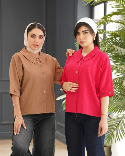 شومیز باکسی دخترانه