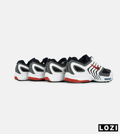 کفش کتانی مردانه و زنانه سفید سرمه ای NIKE Pegasus 2K5