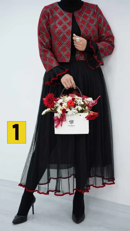 ست کت و دامن یلدا 66899