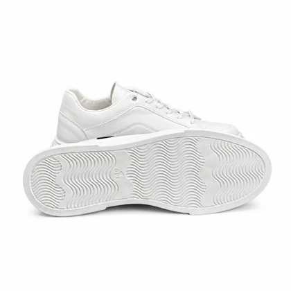 کفش کتانی بزرگ پا مدل ونس اکو سفید Vans ecco