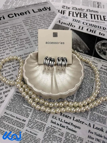 گوشواره زنانه وارداتی مدل رومی
