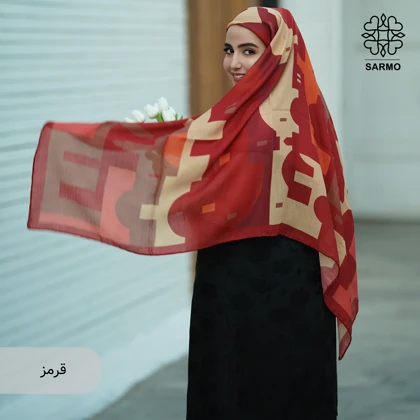 روسری نخ پنبه کوچه نگار