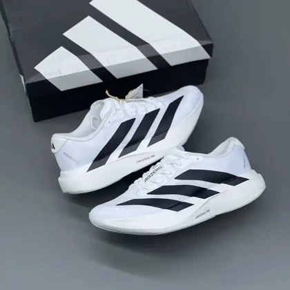 کفش آدیداس آدیزیرو سفید مشکی Adidas Adizero White Black