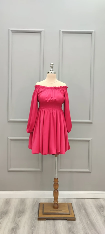 پیراهن کوتاه فری سایز آیدا 2036