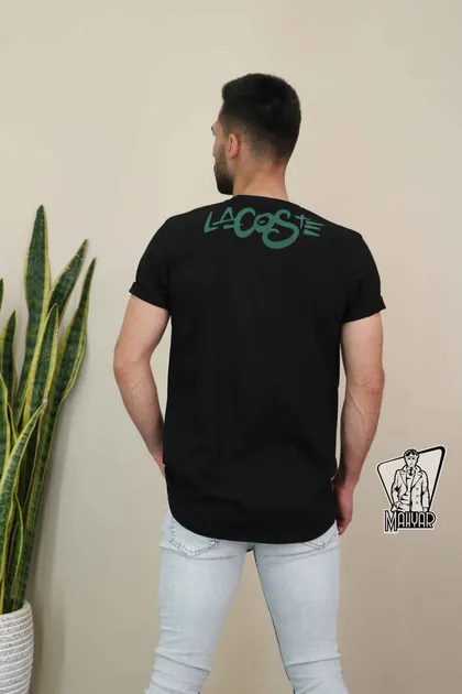 تیشرت یقه گرد LACOSTE
