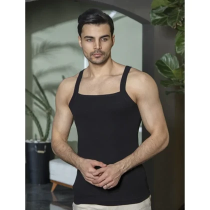رکابی خشطی مردانه نخ پنبه اعلا برند بیژن