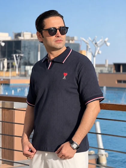 پولوشرت مردانه طرح AMI