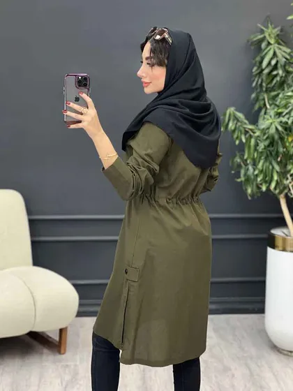 مانتو ژیله جیب نما هلیا