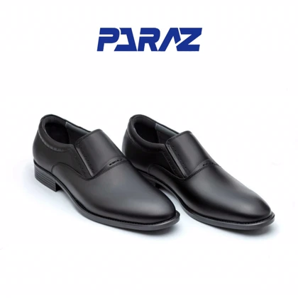 کفش مجلسی مردانه چرم طبیعی مدل الگانت کارا مشکی کد 21