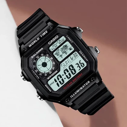 ساعت مچی دیجیتالی کاسیو مدل Casio AE-1200WH-1A