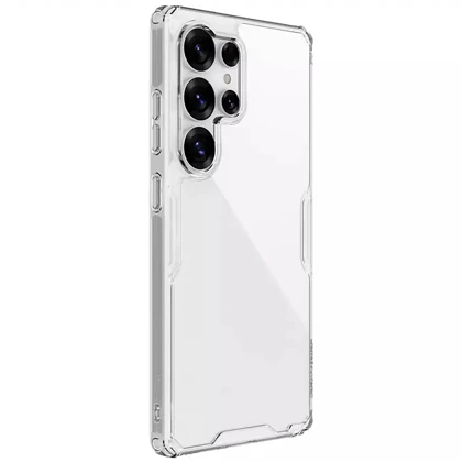 قاب محافظ ژله ای شفاف سامسونگ گلکسی اس 25 اولترا نیلکین Nature TPU Pro