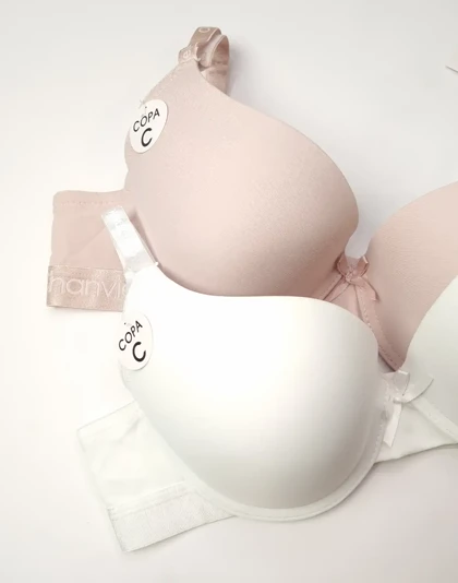 سوتین اسفنجی زنانه leen فنردار کاپ C