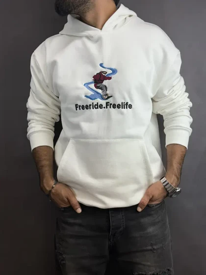 هودی مردانه سه نخ داخل کرک رنگبندی 119