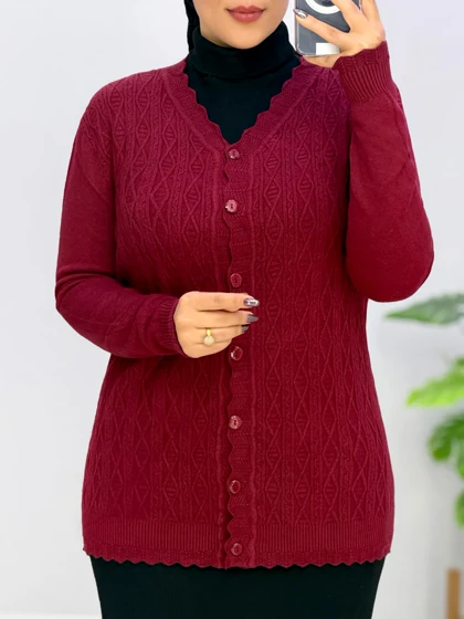 ژاکت گپ بافت وانوش کد 333160
