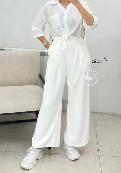 شلوار نیم بگ ستاره