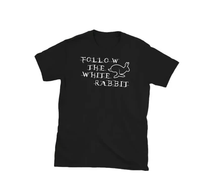 تیشرت Matrix | تیشرت ماتریکس طرح White Rabbit کد 101869