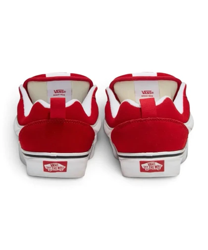کتانی ویتنامی ونس نو اسکول قرمز سفیدVans Knu Skool Red White