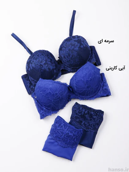 ست شورت و سوتین اسفنجی فنردار اما EMA کد 3038