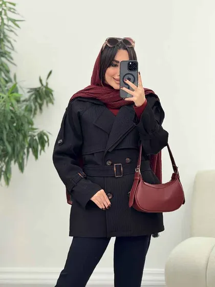 بارانی چهاردکمه تیارا