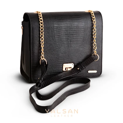 کیف دوشی زنانه چرم یلسان مدل الین کد 036-GL