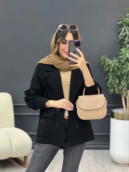 مانتو جیب سگک لاله