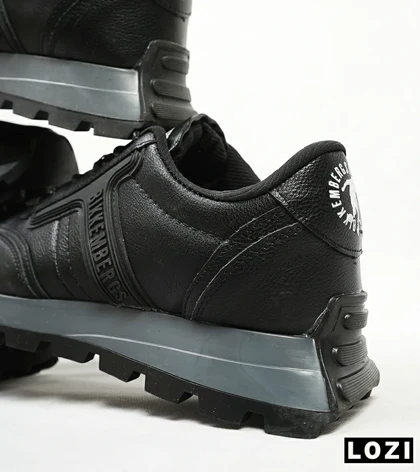 کفش مردانه مشکی طوسی BIKKEMBERGS