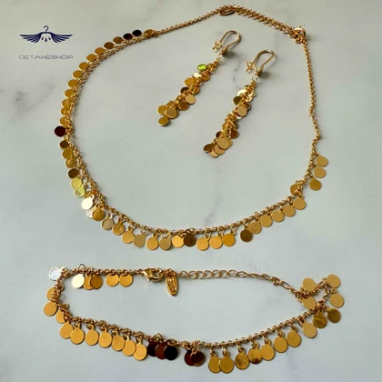 سرویس سکه ای طلایی برند YSX کد 0038