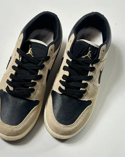 کتانی AIR JORDAN مشکی کرم کد 1200132