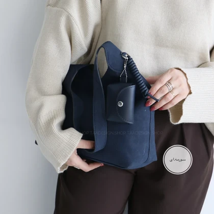 کیف زنانه بزرگ جیر مدل سیمبل