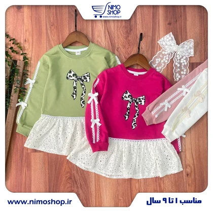 تونیک تور دانتل دخترانه