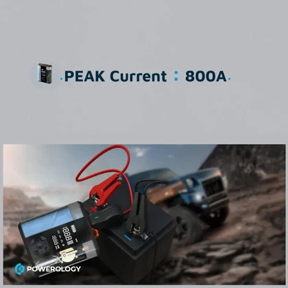 جامپ استارتر و پمپ باد POWEROLOGY PP047