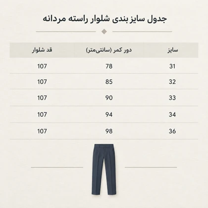 شلوار راسته رگولار مردانه مشکی پارچه جین پنبه کش درجه یک کد 658
