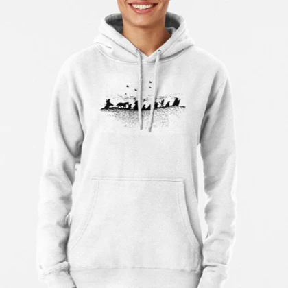 هودی ارباب حلقه ها | هودی Lord Of The Ring طرح The bird flying کد 115031