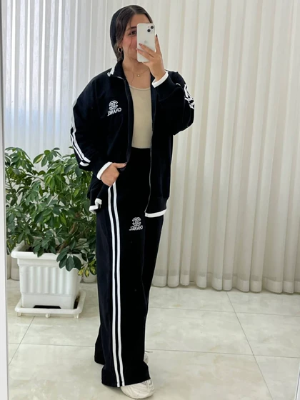 ست سویشرت شلوار زنونه و دخترونه اسپرت کد 790