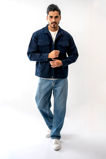 جکت دو جیب مردانه