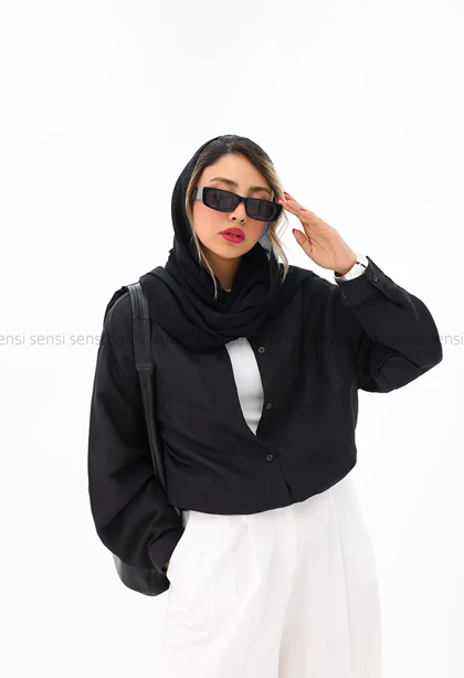 شومیز شیشه ای ساده