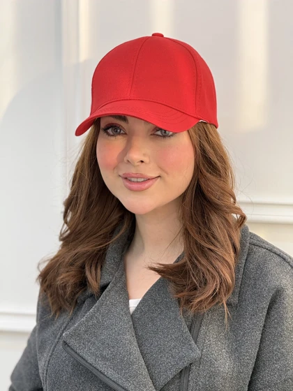 کلاه بیسبالی کتان ساده