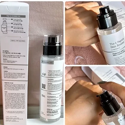 بوستر سرم آبرسان و تقویت کننده پپتیدی کوزارکس COSRX اصل مدل The 6 Peptide حجم 150ml