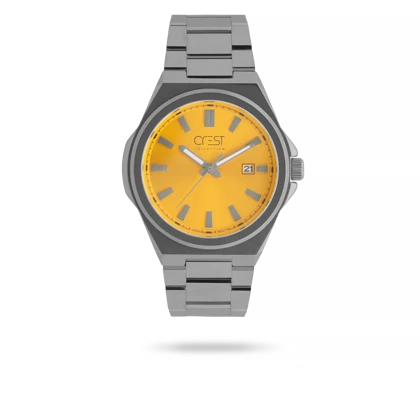 ساعت مچی مردانه کرست بند استیل نقره ای کد Crest 6321/4