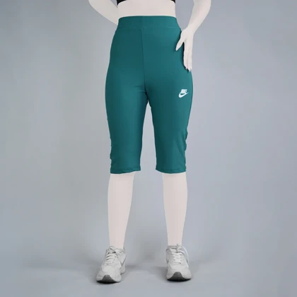 نیم لگ ورزشی زنانه نایک مدل VHD-Dri Fit-4K1023 سبز آبی