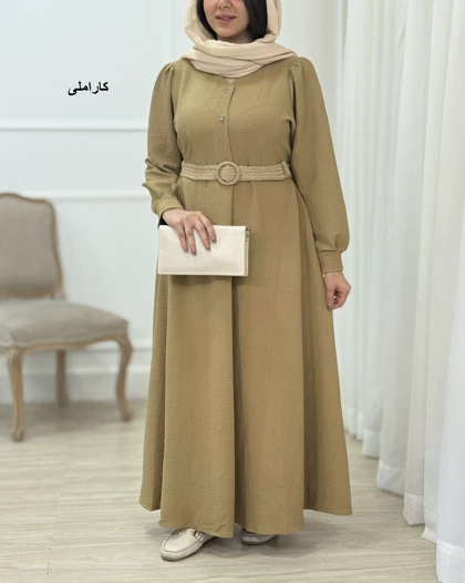 پیراهن مانتویی گلوریا کد محصول 1595