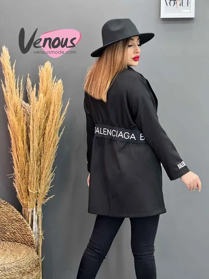 مانتو کتی کمرکش BALENCIAGA