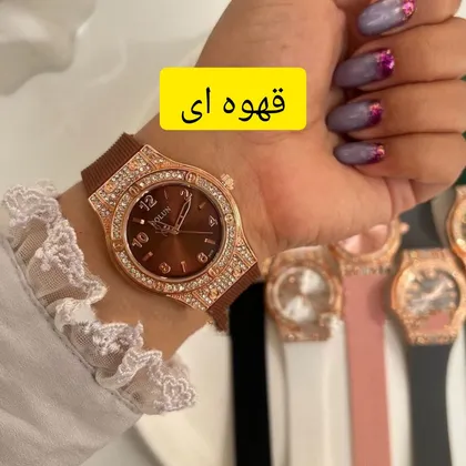 ساعت زنانه نگین‌دار بولون طرح هابلوت