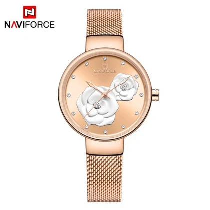 ساعت زنانه اورجینال نیویفورس Naviforce NF 5013