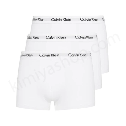 پک 3 عددی شورت مردانه کلوین کلاین کش اسپرت calvin klein سفید