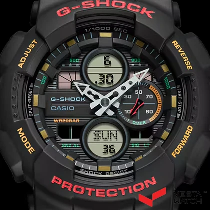ساعت مچی مردانه کاسیو جی‌شاک CASIO G-SHOCK مدل GA-140-1A4DR