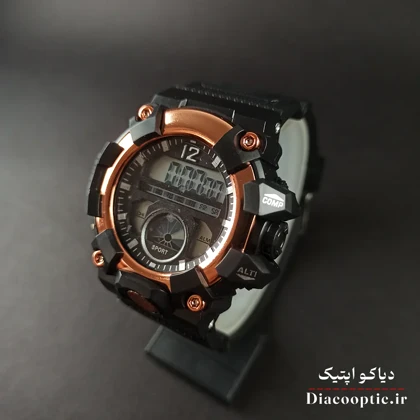 ساعت مچی دخترانه دیجیتالی برند جی شاک مدل G1267 بند رابر
