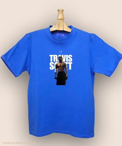 تیشرت مردانه و زنانه طرح تراویس اسکات کد 947